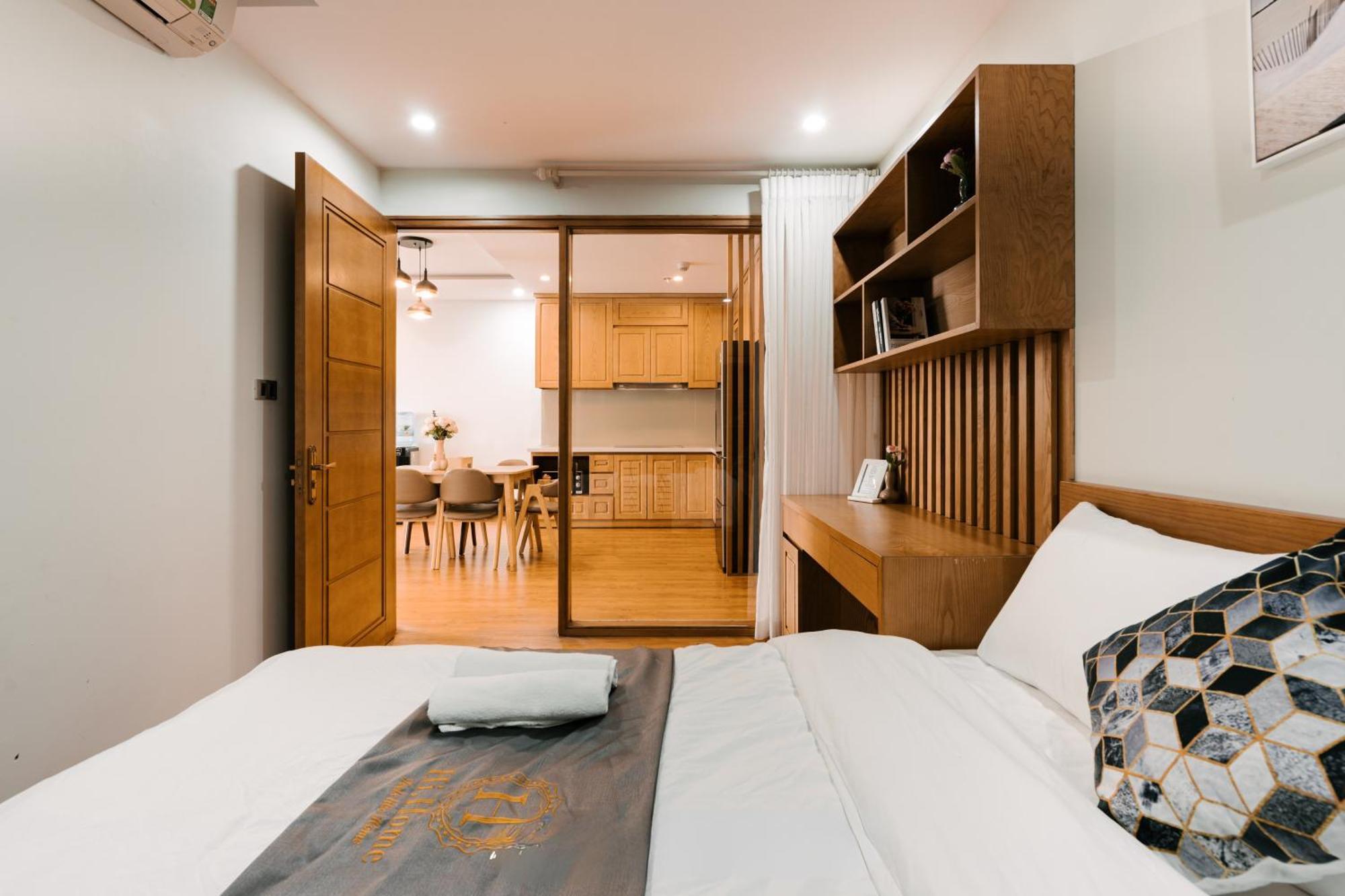 Hi-Home Suites - The West Lake Xuan Dieu Hanoj Exteriér fotografie