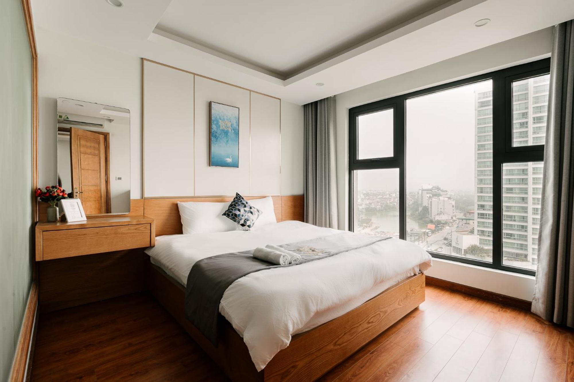 Hi-Home Suites - The West Lake Xuan Dieu Hanoj Exteriér fotografie